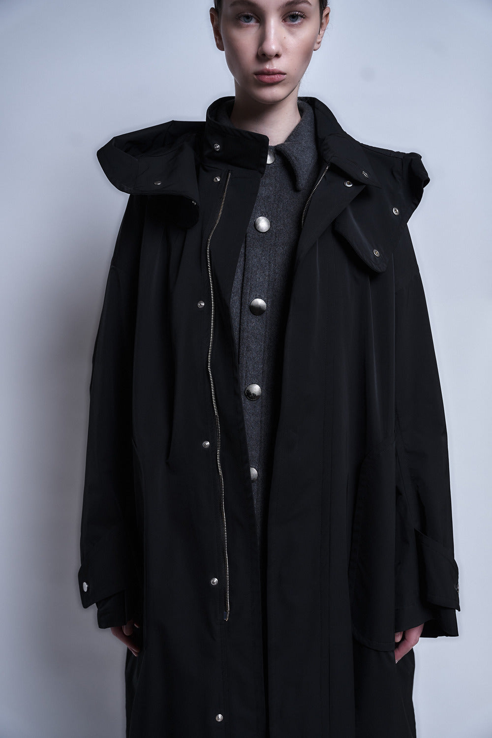 MIRIAM - OVERSIZE COAT WITH HOOD