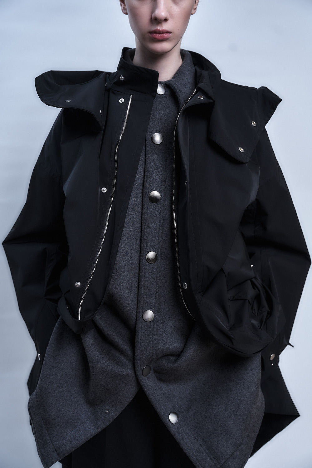 MIRIAM - OVERSIZE COAT WITH HOOD