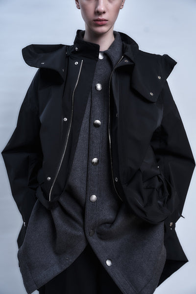 MIRIAM - OVERSIZE COAT WITH HOOD