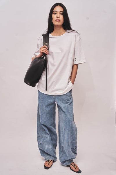 NARVIK - COCOON DENIM PANTS