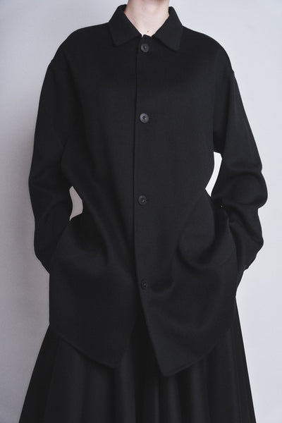 ESMERALDA- DOUBLE FACE WOOL CASHMERE  SHIRT JACKET