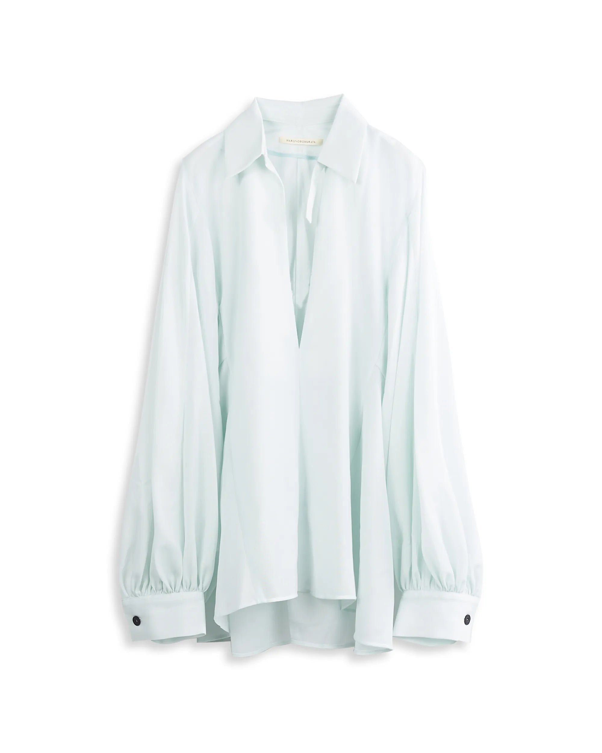 HONEY - VOLUMINOUS SLEEVE SHEER BLOUSE