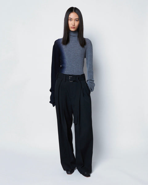 OPHIRAE - FINE GRADATION KNIT TOP