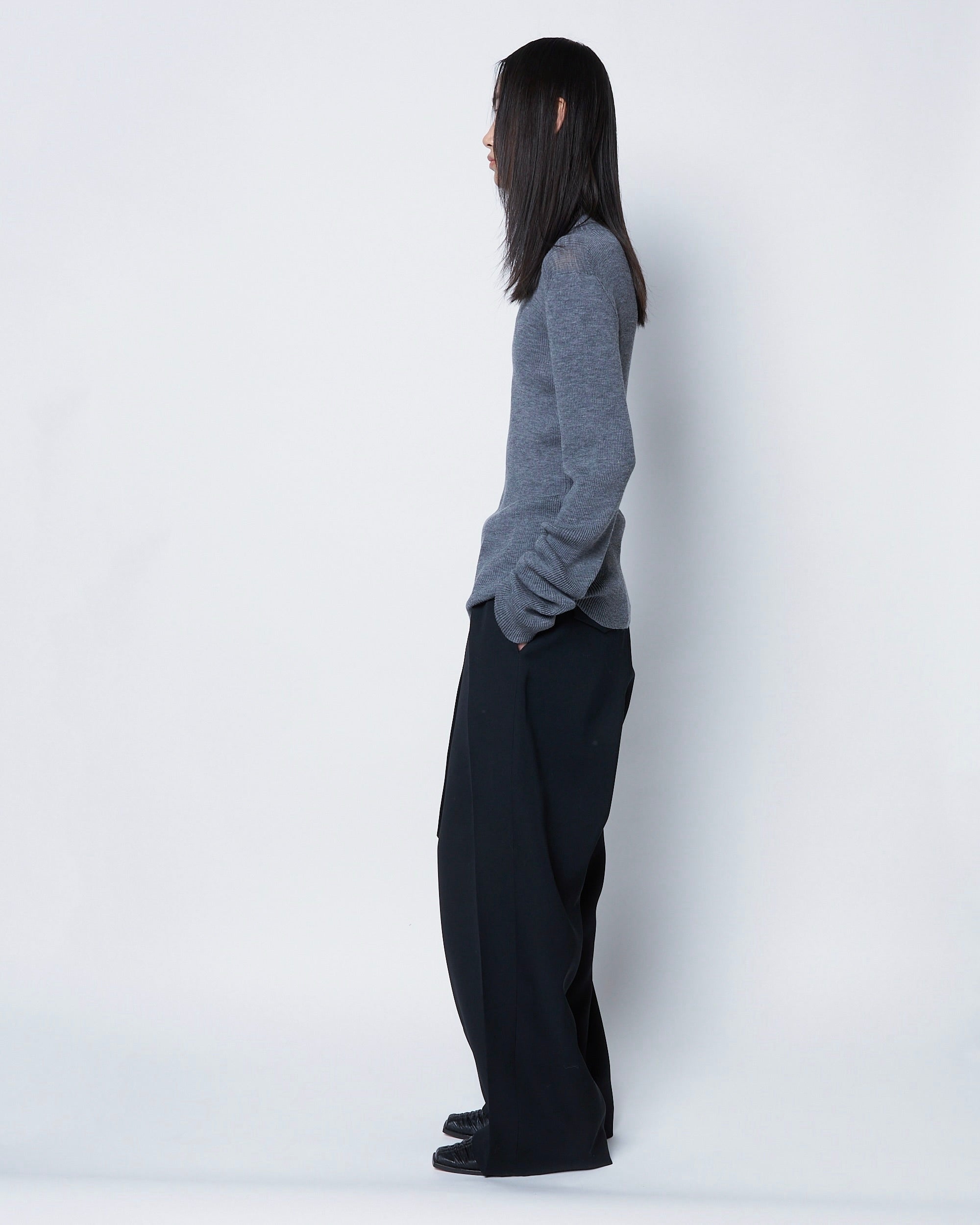 OPHIRAE - FINE GRADATION KNIT TOP