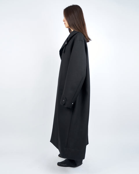 IRONVILLE - OVERSIZED WOOL TRENCH COAT