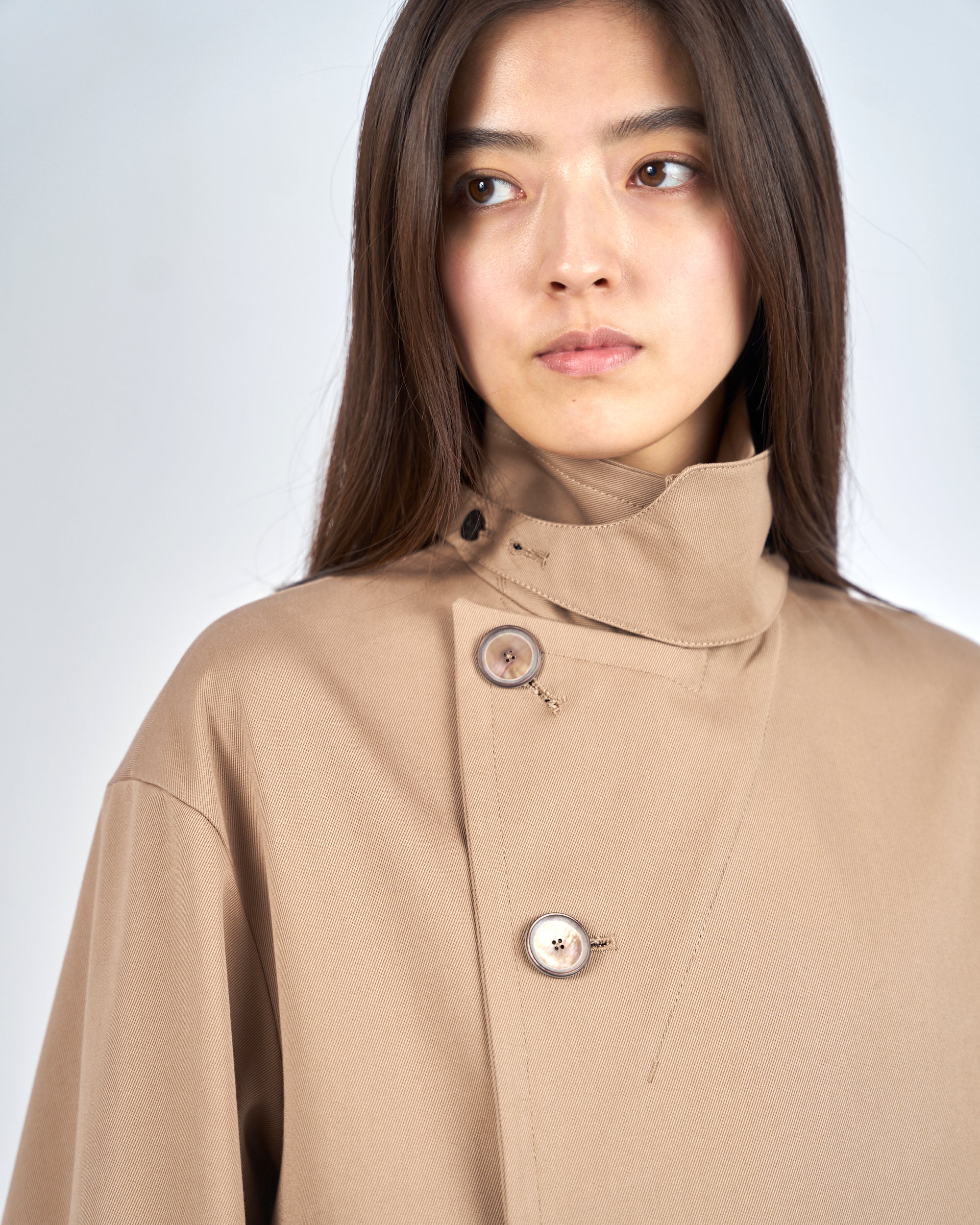 IRONVILLE - OVERSIZED COTTON TRENCH COAT