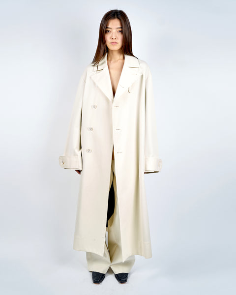 IRONVILLE - OVERSIZED COTTON TRENCH COAT