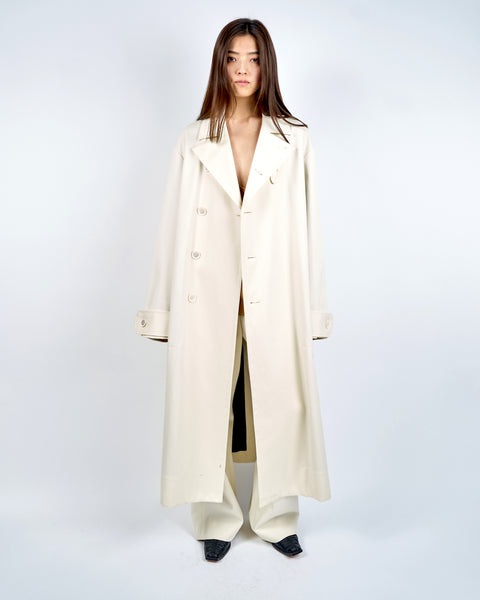 IRONVILLE - OVERSIZED COTTON TRENCH COAT