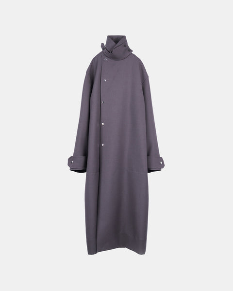 IRONVILLE - OVERSIZED WOOL TRENCH COAT