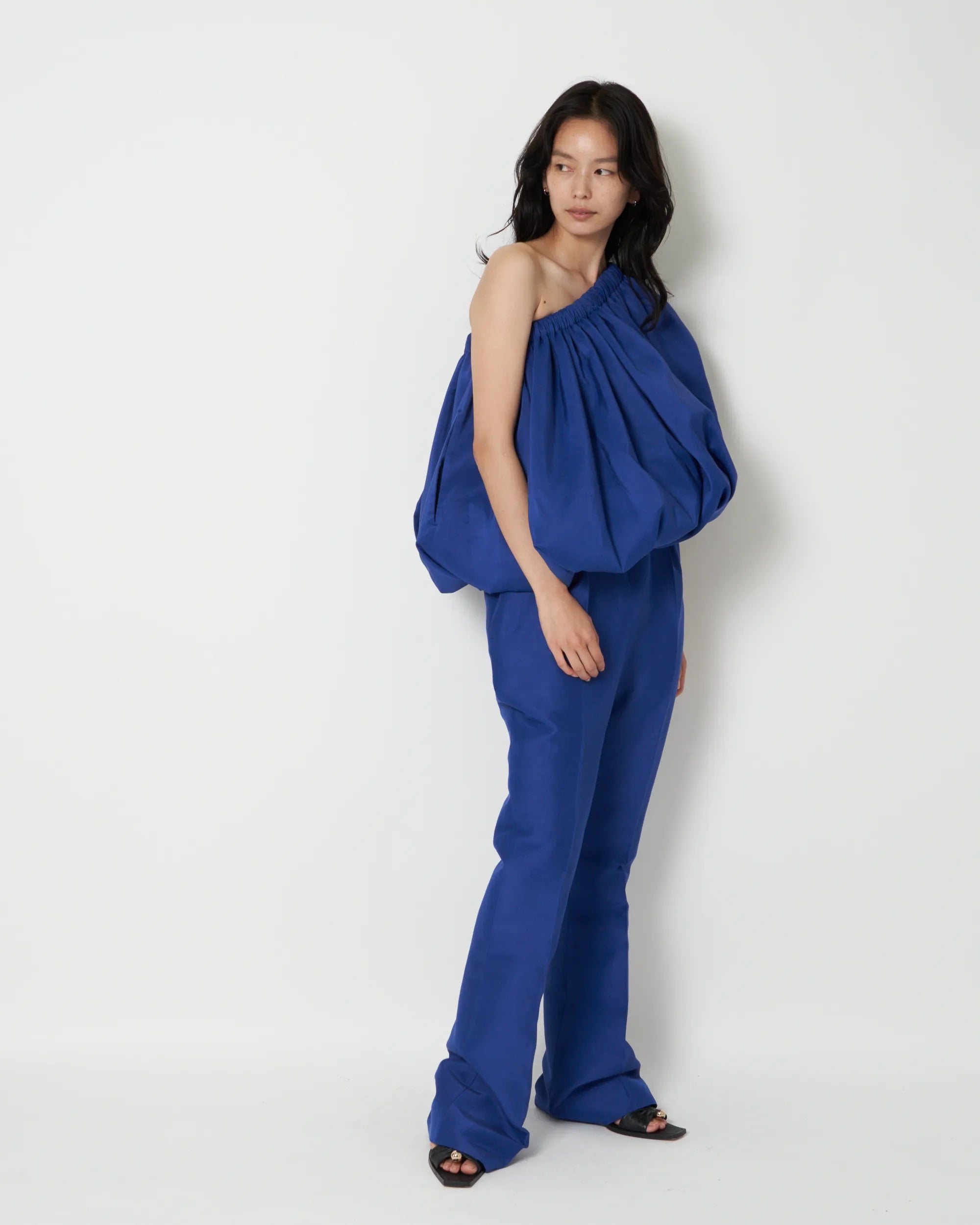 JADEN - COTTON SILK PEPLUM 3WAY PANTS