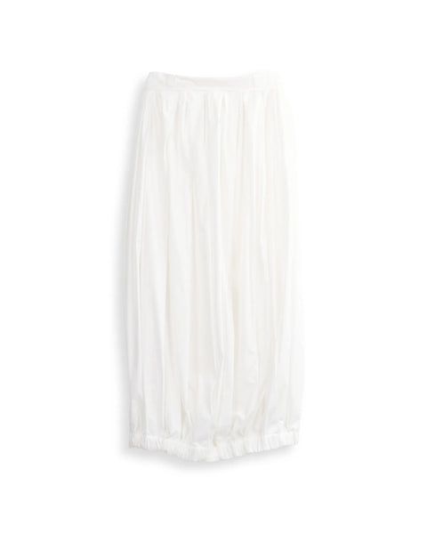 JAFFE - COTTON POPLIN BALOON SHAPED SKIRT / MINI DRESS