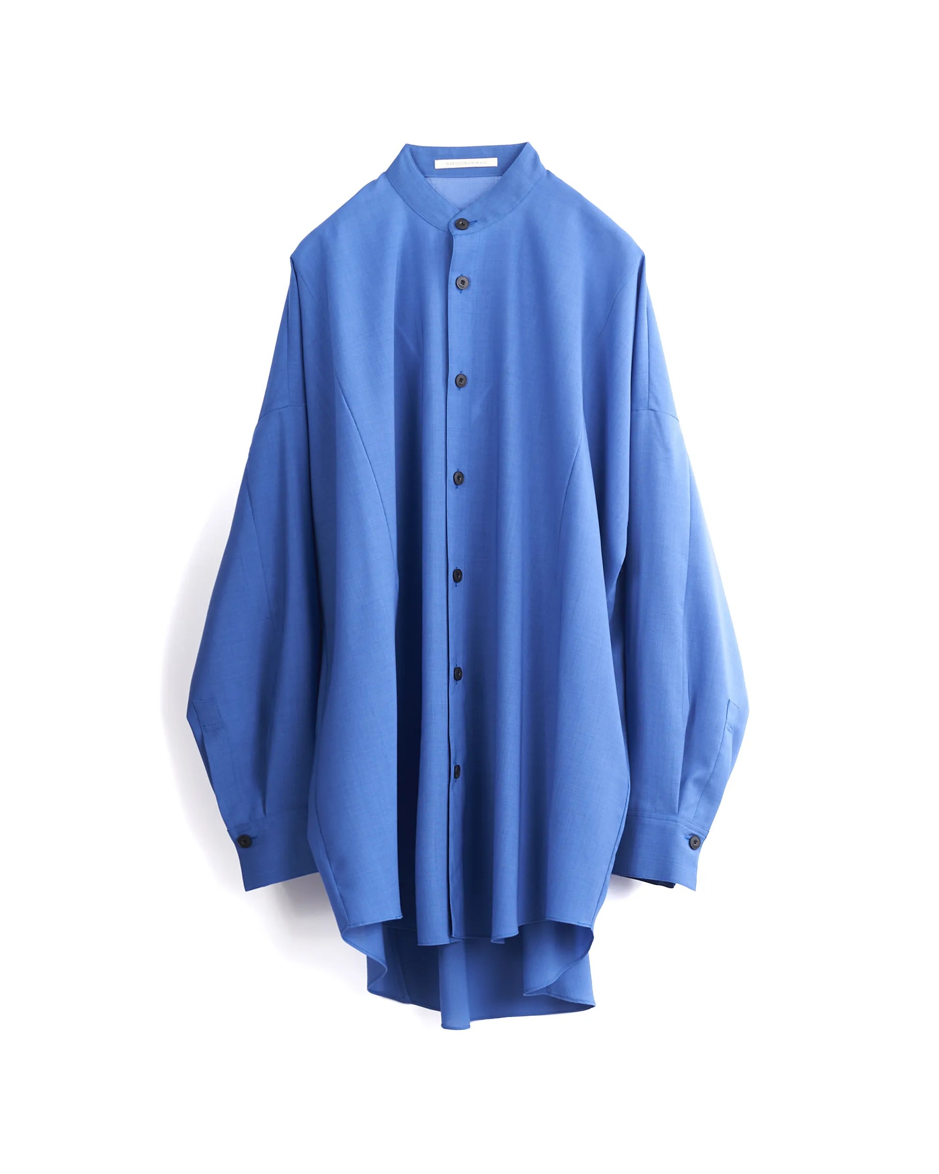 Yacco Maricard ボタン付きシャツ 青 Yacco Maricard ボタン付きシャツ 青