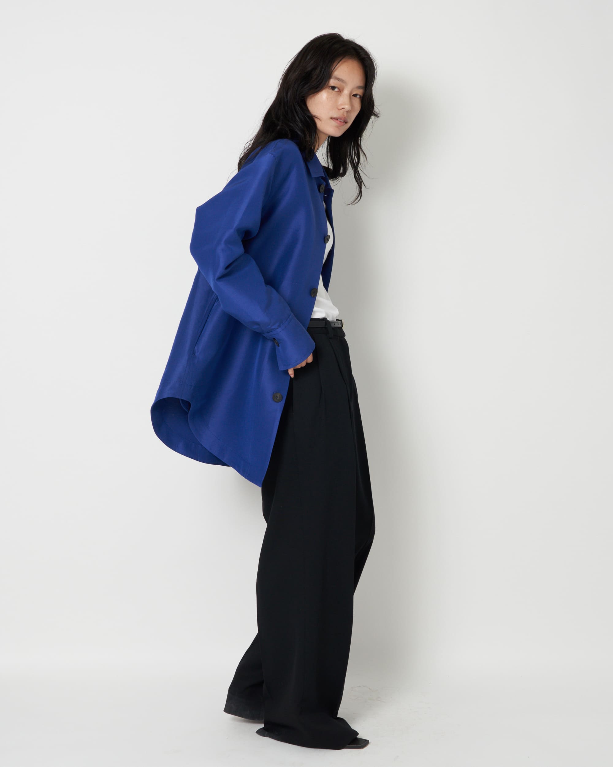 JASPER - COTTON SILK SHIRT JACKET