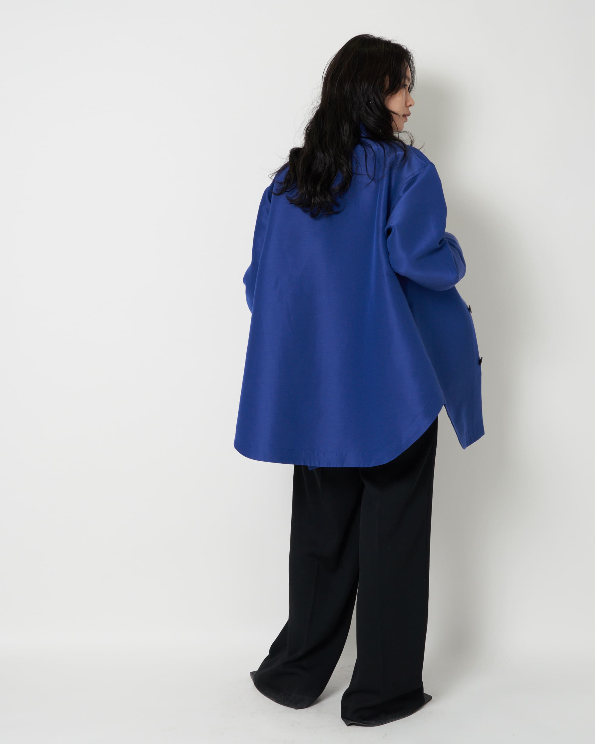 JASPER - COTTON SILK SHIRT JACKET
