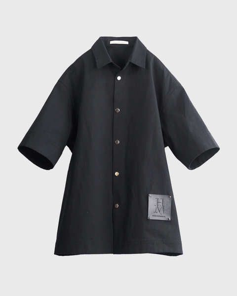 JAYA - COTTON CANVAS HALF SLEEVE SHIRT