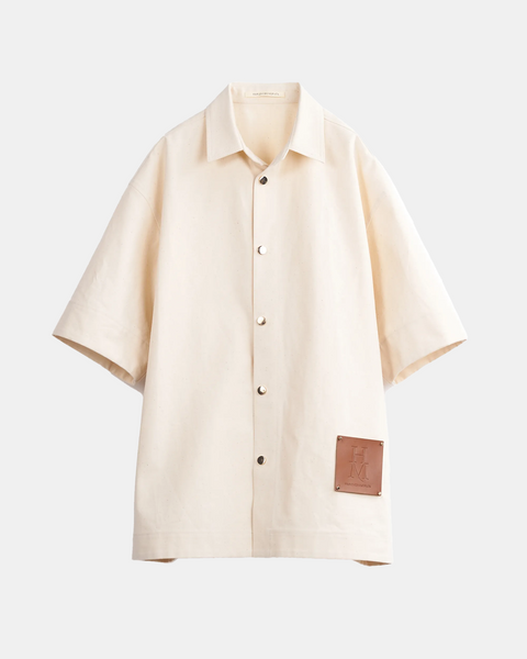 JAYA - COTTON CANVAS HALF SLEEVE SHIRT