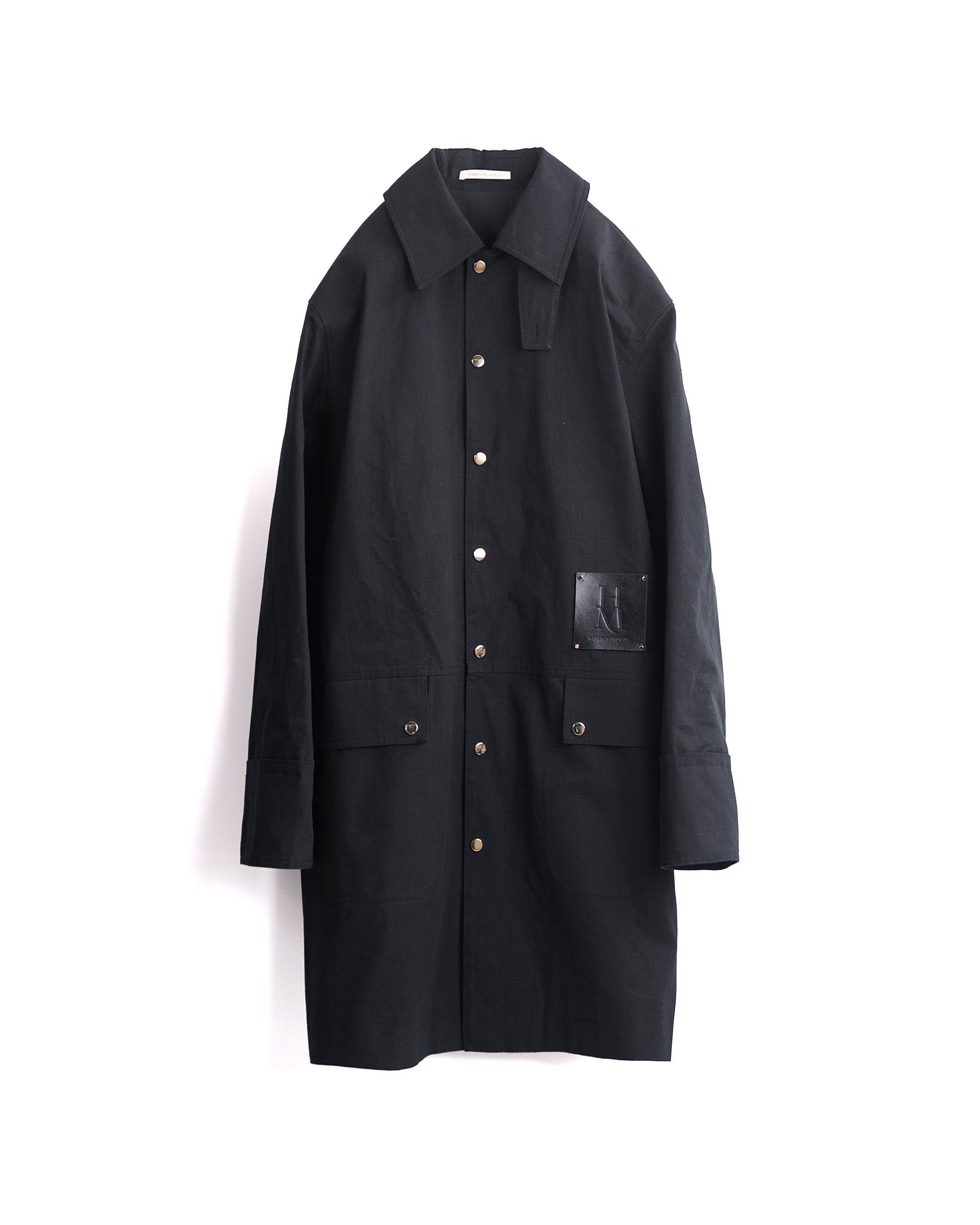 JOANNA - OVERSIZED COTTON CANVAS COAT