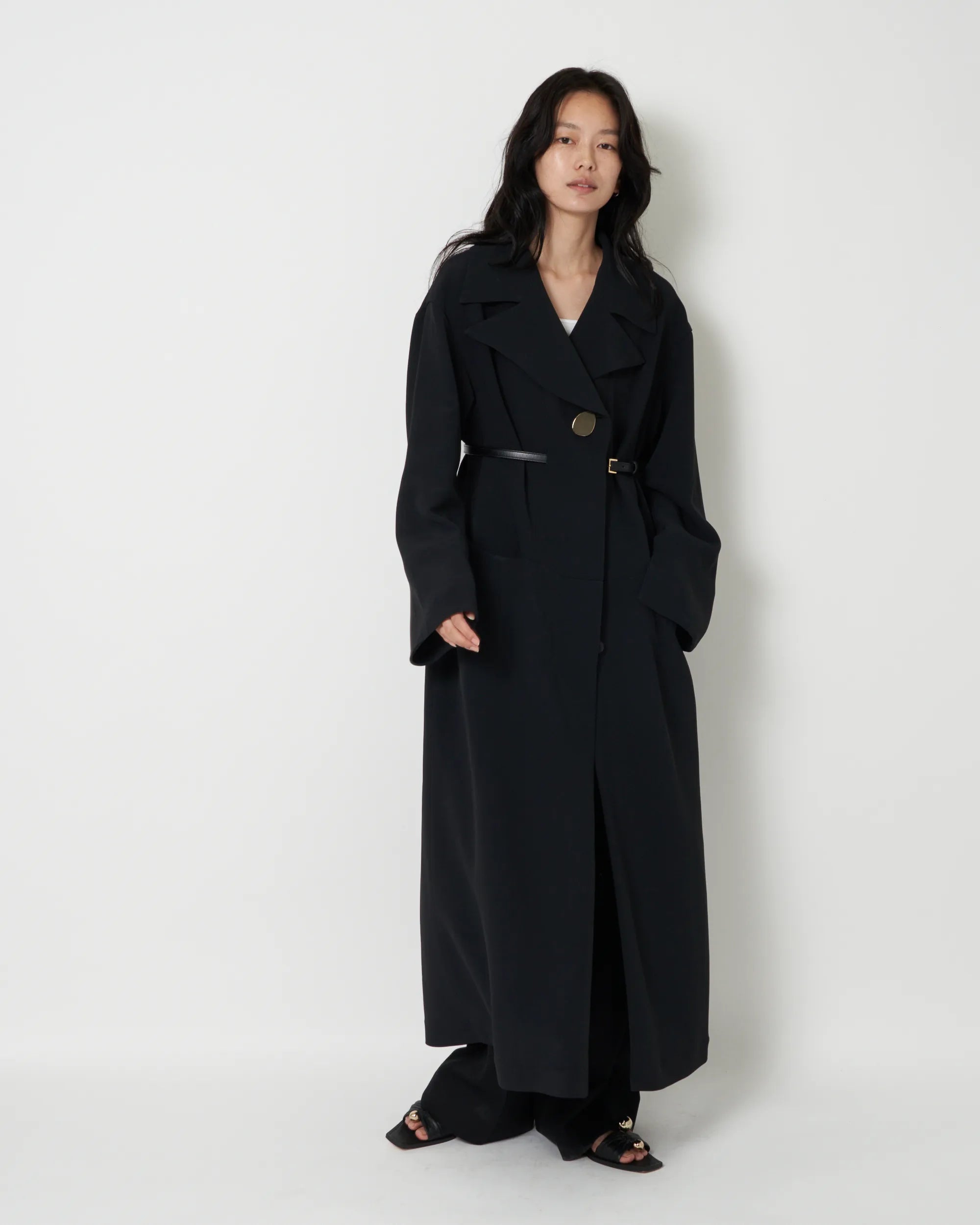 JONSON -  VISCOSE CADY SHAPED COAT