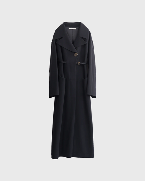 JONSON -  VISCOSE CADY SHAPED COAT