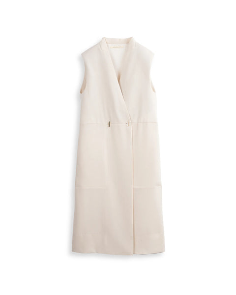 JOYCE -  SUMMER WOOL LONG GILET