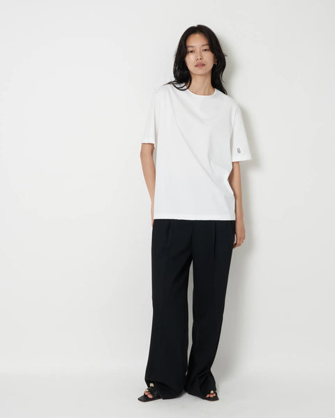 JUNEVE - LOOSE FIT HM LOGO T-SHIRT