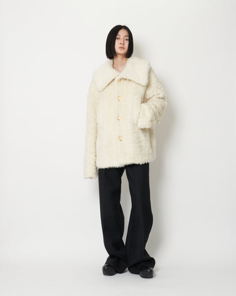 KADIA - WOOL MOHAIR BOA JACKET