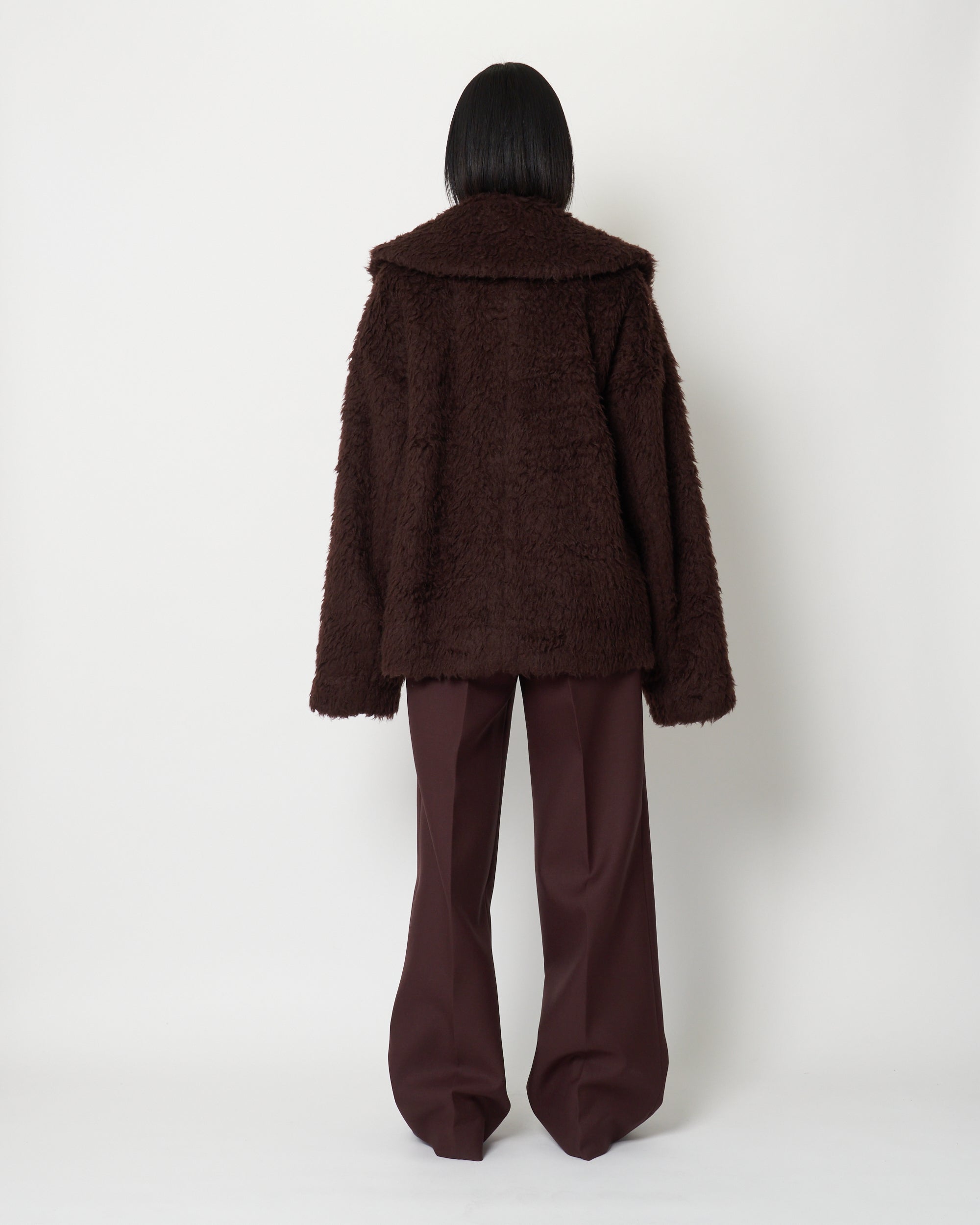 KADIA - WOOL MOHAIR BOA JACKET