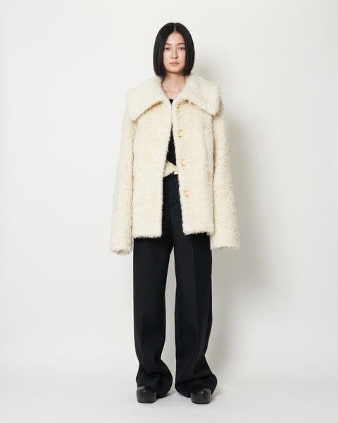 KADIA - WOOL MOHAIR BOA JACKET