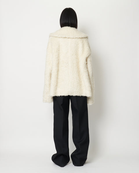 KADIA - WOOL MOHAIR BOA JACKET