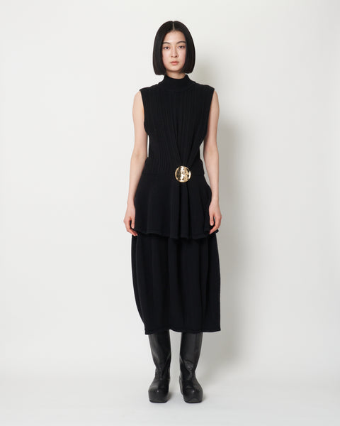 KIDY- BOILED WOOL KNIT SKIRT