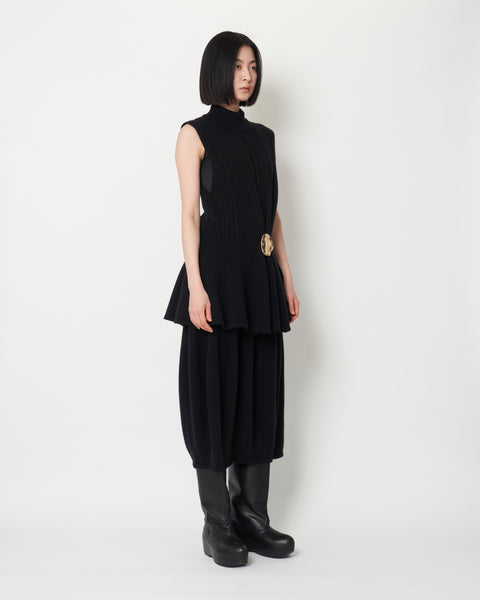 KIDY- BOILED WOOL KNIT SKIRT