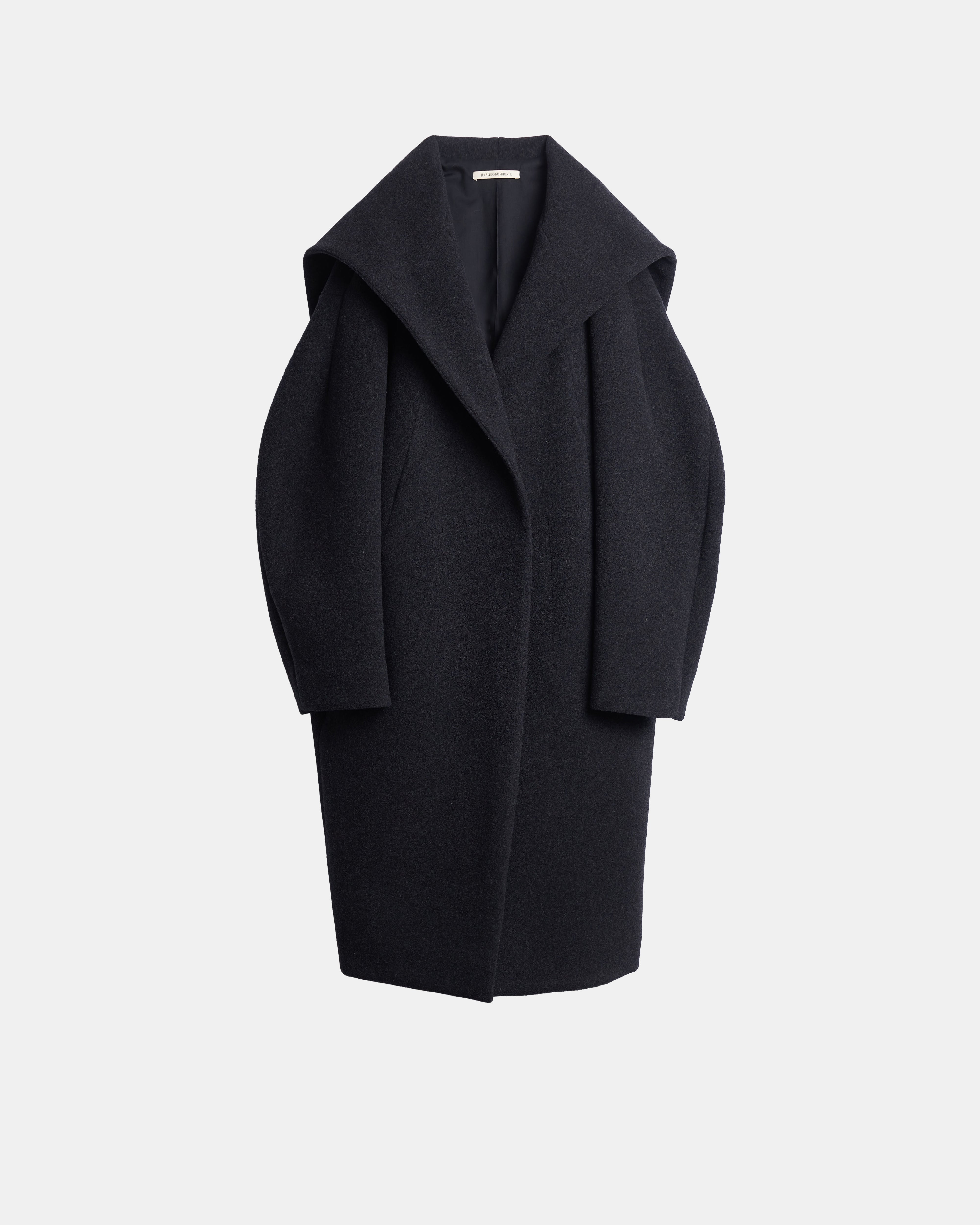 KAREN - WOOL HOODED COAT
