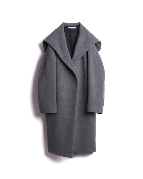 KAREN - WOOL HOODED COAT