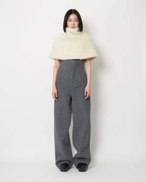 KARLOTTA - HIGH WEISTED WOOL PANTS