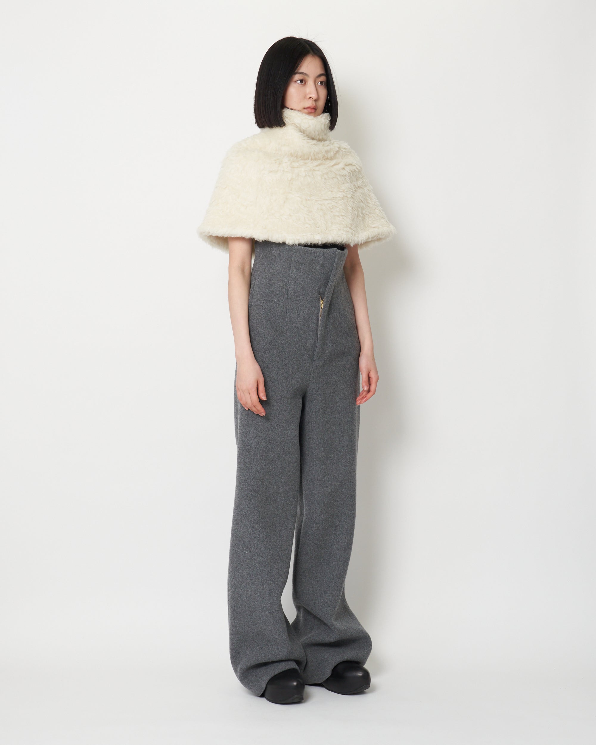 KARLOTTA - HIGH WEISTED WOOL PANTS