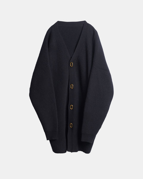 KASSEL- OVERSIZED CHUNKY KNIT CARDIGAN