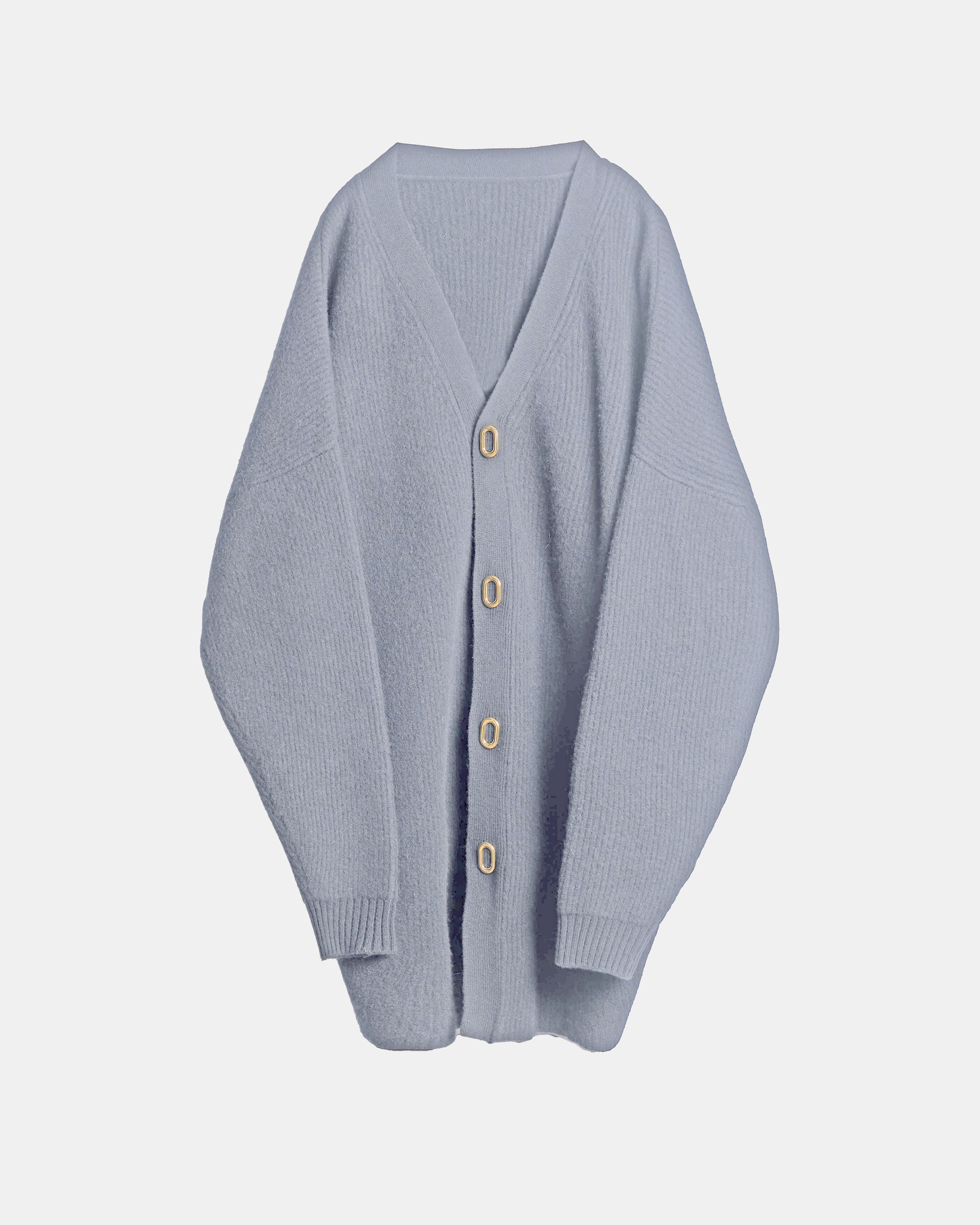 KASSEL- OVERSIZED CHUNKY KNIT CARDIGAN – HARUNOBUMURATA