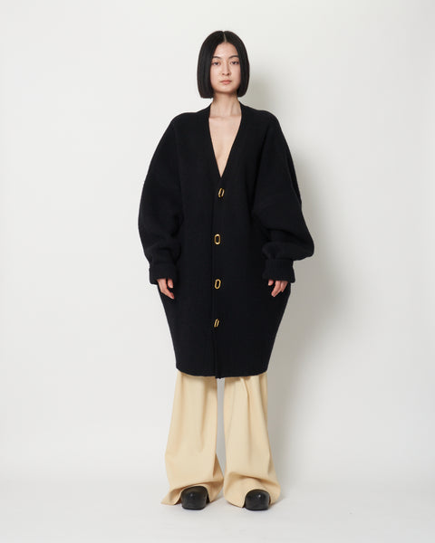 KASSEL- OVERSIZED CHUNKY KNIT CARDIGAN