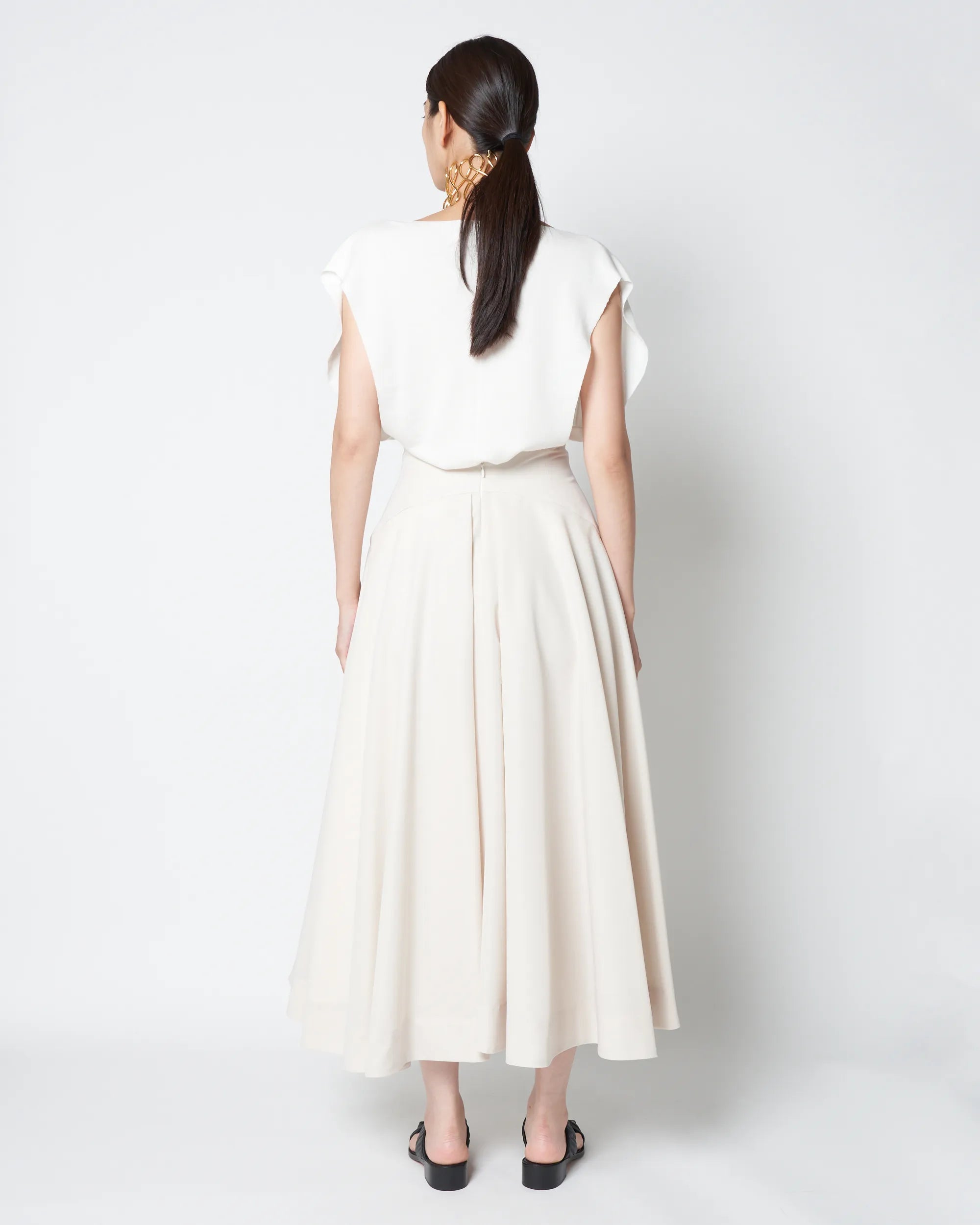 【PRE ORDER】KELSEY - HIGH WAISTED FLARE SKIRT