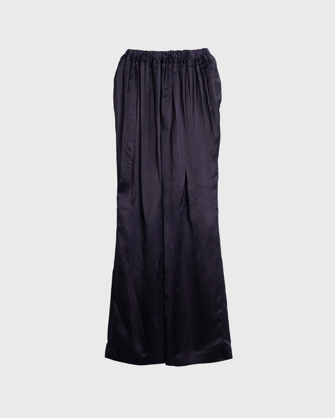 KERRY - ELASTICATED WAIST CUPRA SATIN PANTS
