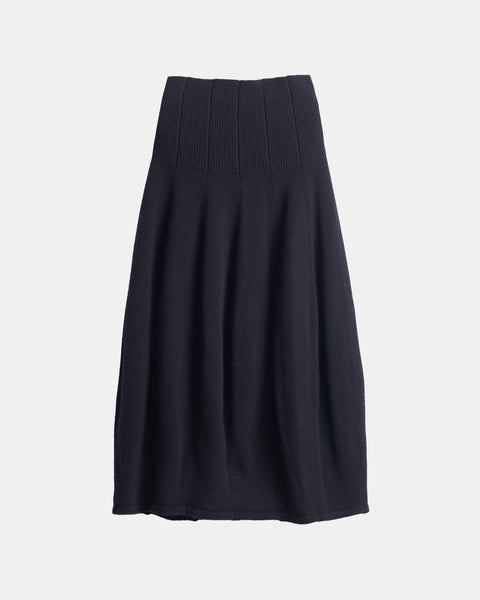 KIDY- BOILED WOOL KNIT SKIRT