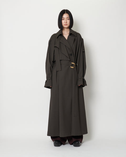 KIMBERLY - OVERSIZED FRAP FRONT TRENCH