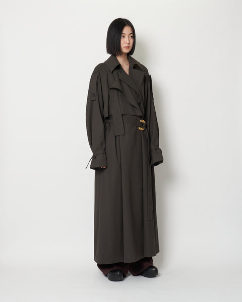 KIMBERLY - OVERSIZED FRAP FRONT TRENCH