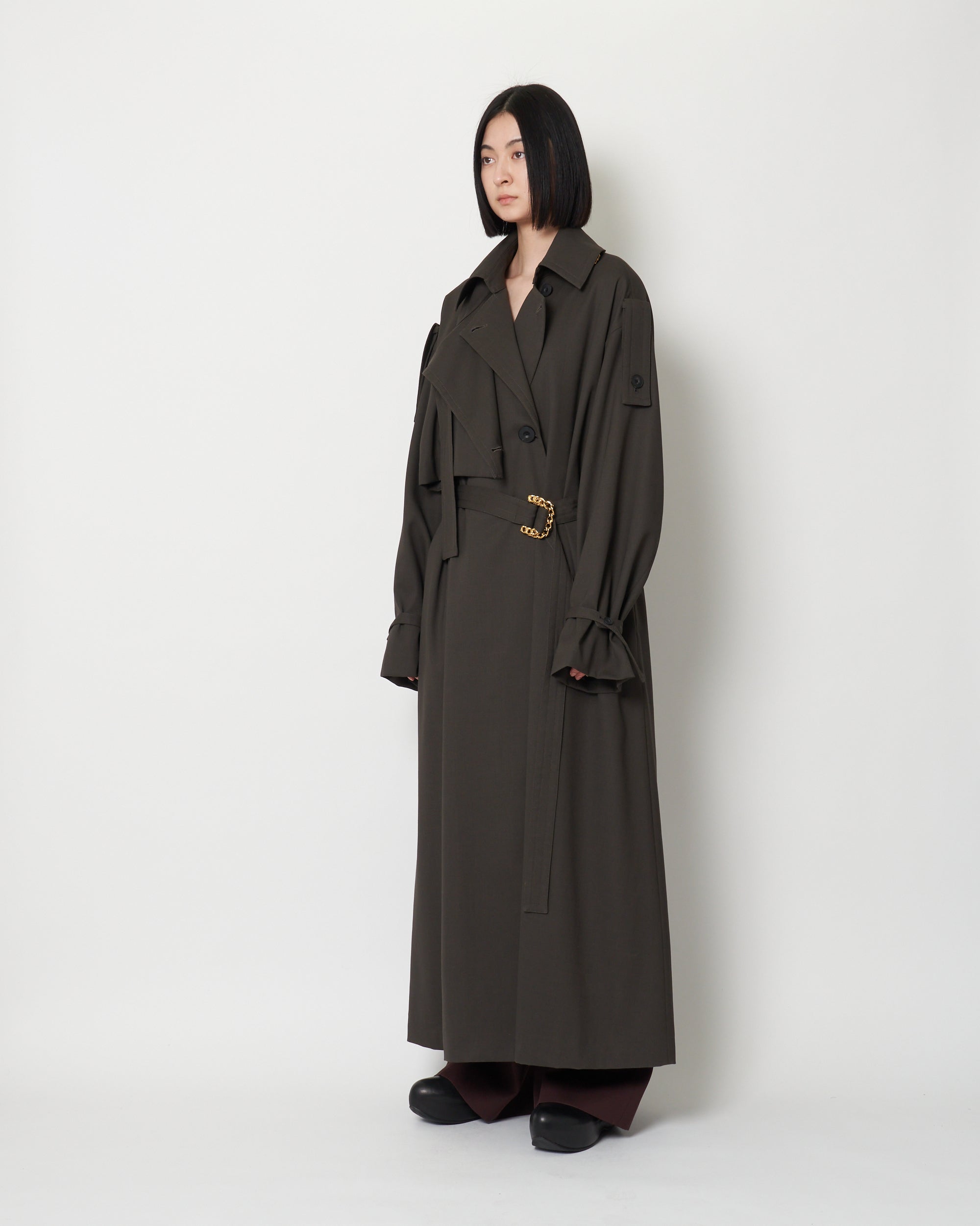 KIMBERLY - OVERSIZED FRAP FRONT TRENCH