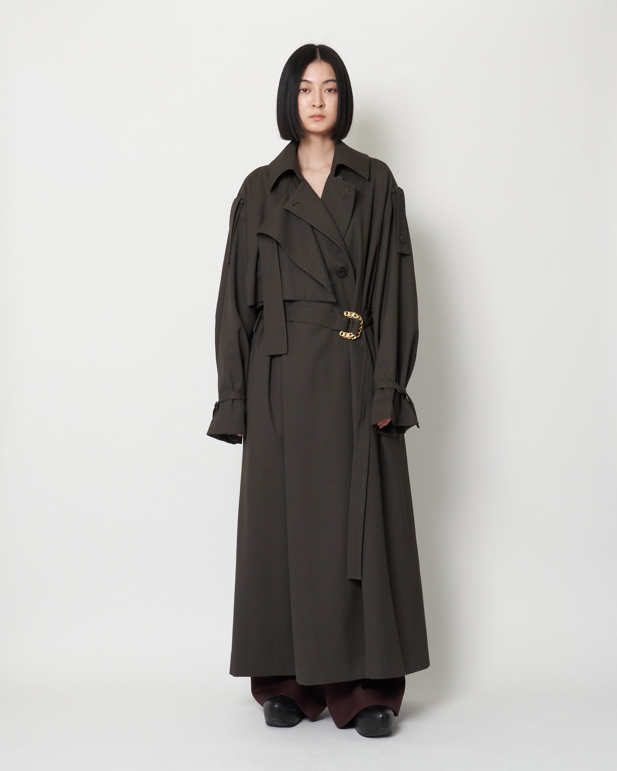 KIMBERLY - OVERSIZED FRAP FRONT TRENCH