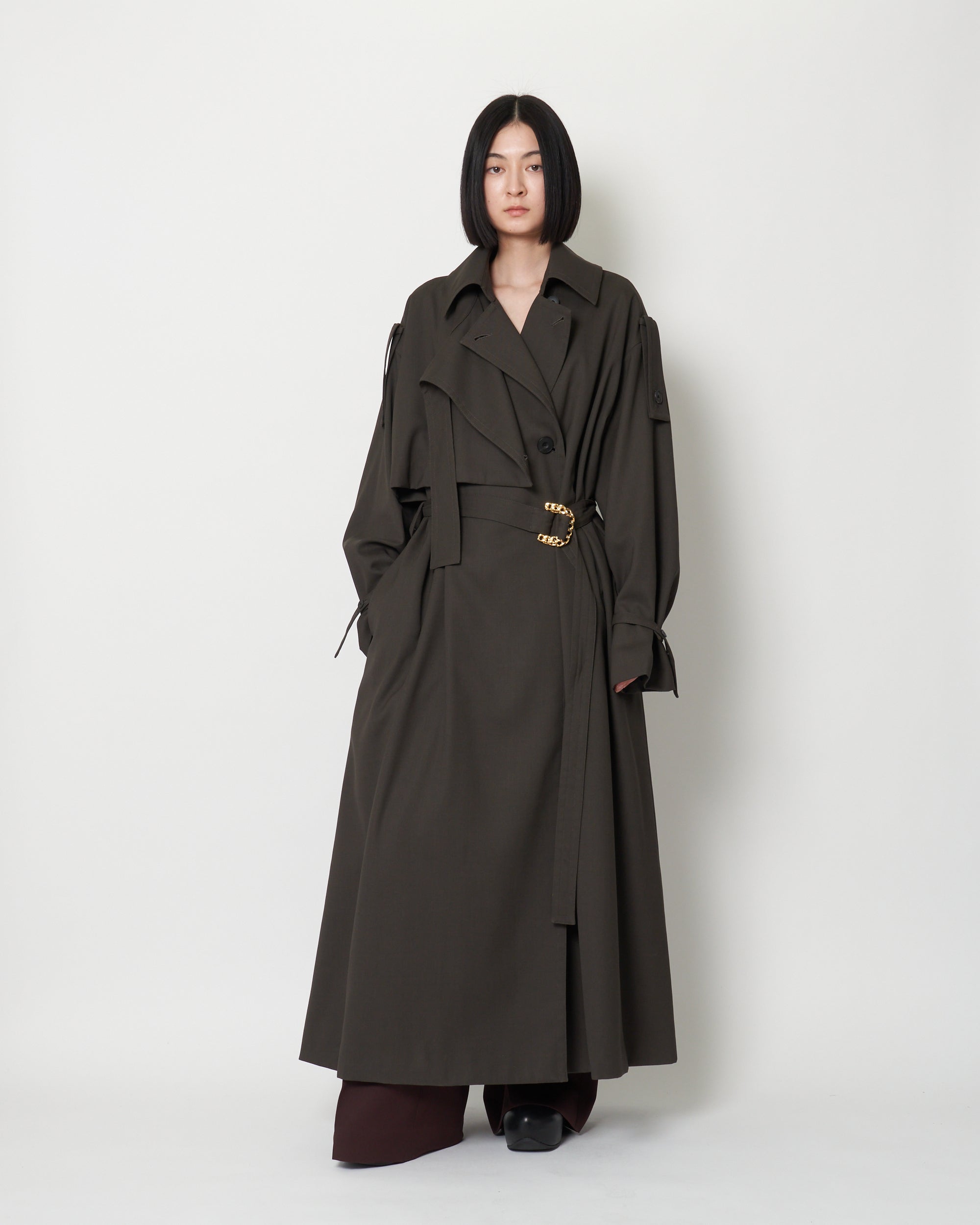 KIMBERLY - OVERSIZED FRAP FRONT TRENCH