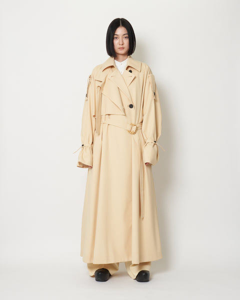 KIMBERLY - OVERSIZED FRAP FRONT TRENCH