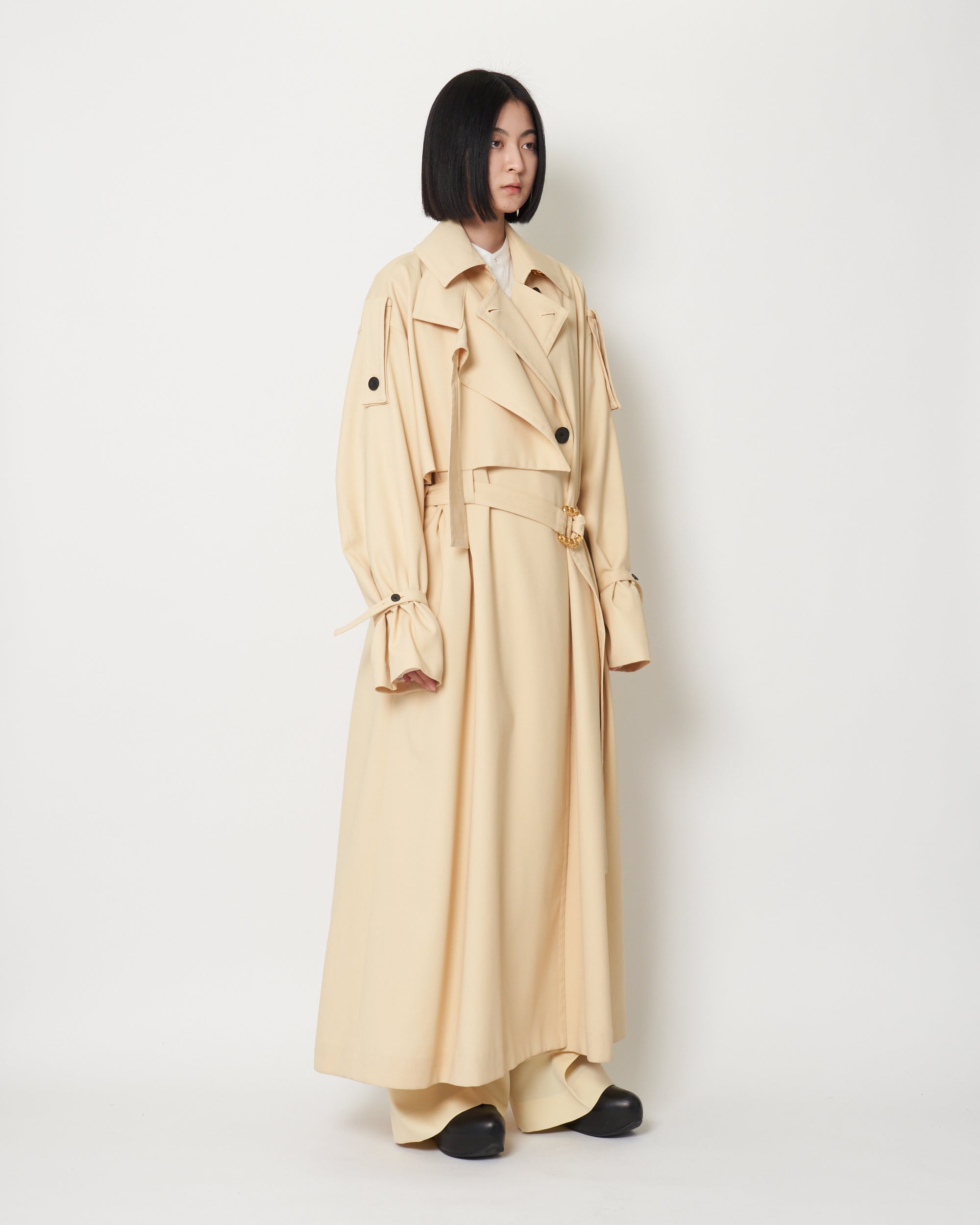 KIMBERLY - OVERSIZED FRAP FRONT TRENCH