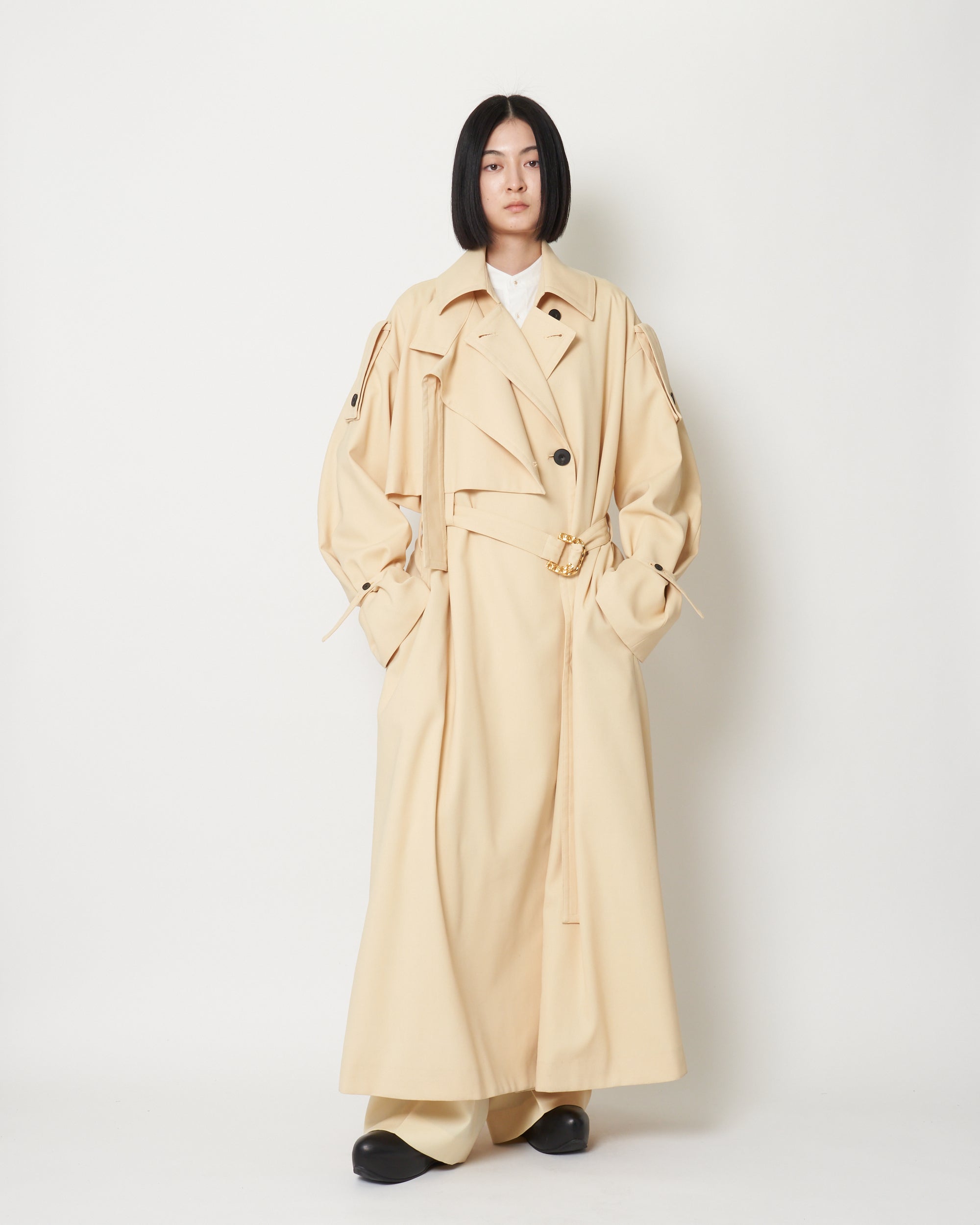 KIMBERLY - OVERSIZED FRAP FRONT TRENCH