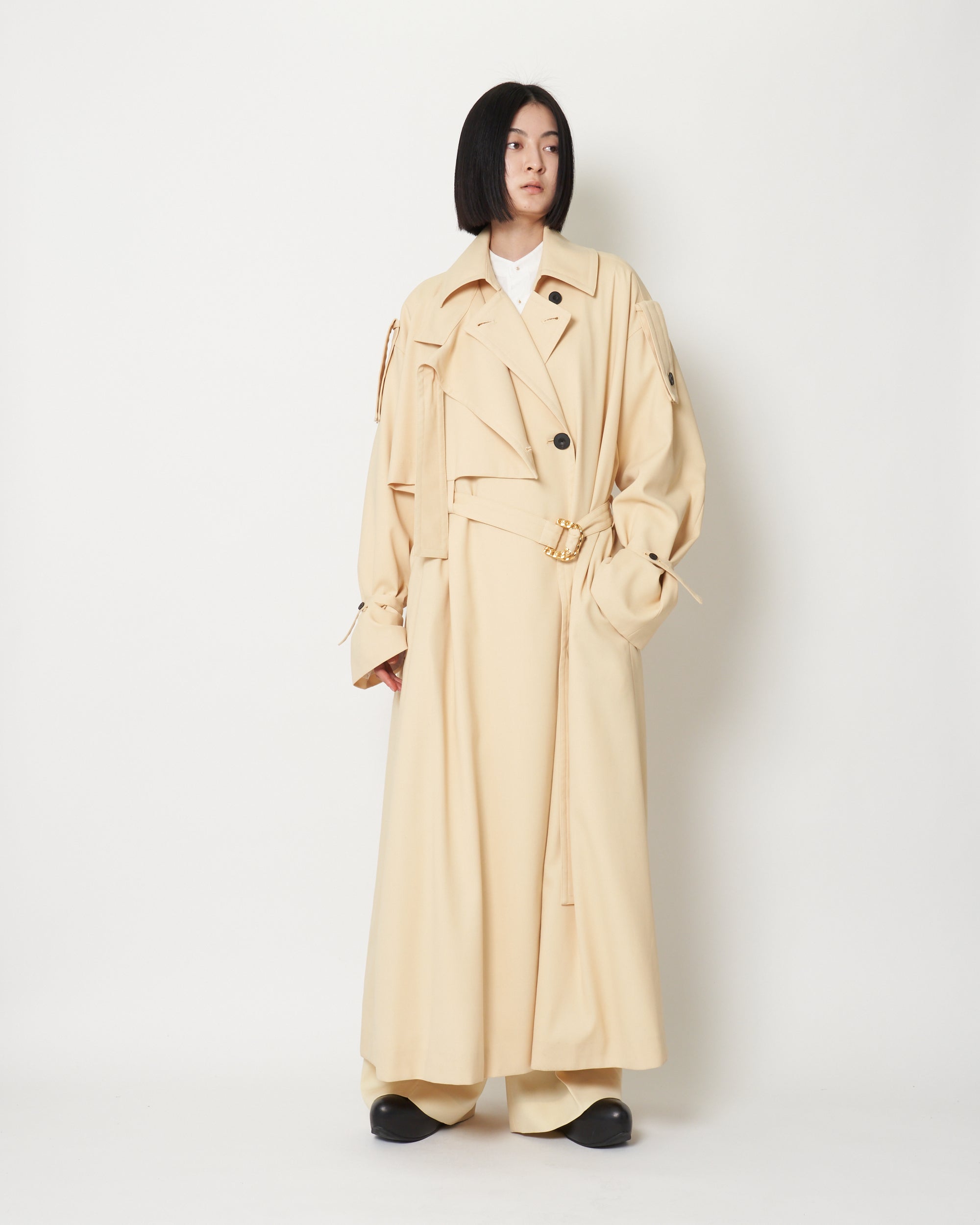 KIMBERLY - OVERSIZED FRAP FRONT TRENCH